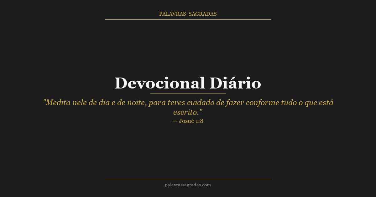 Ilustração do artigo: Devocional Diário: Reflexões para cada Dia