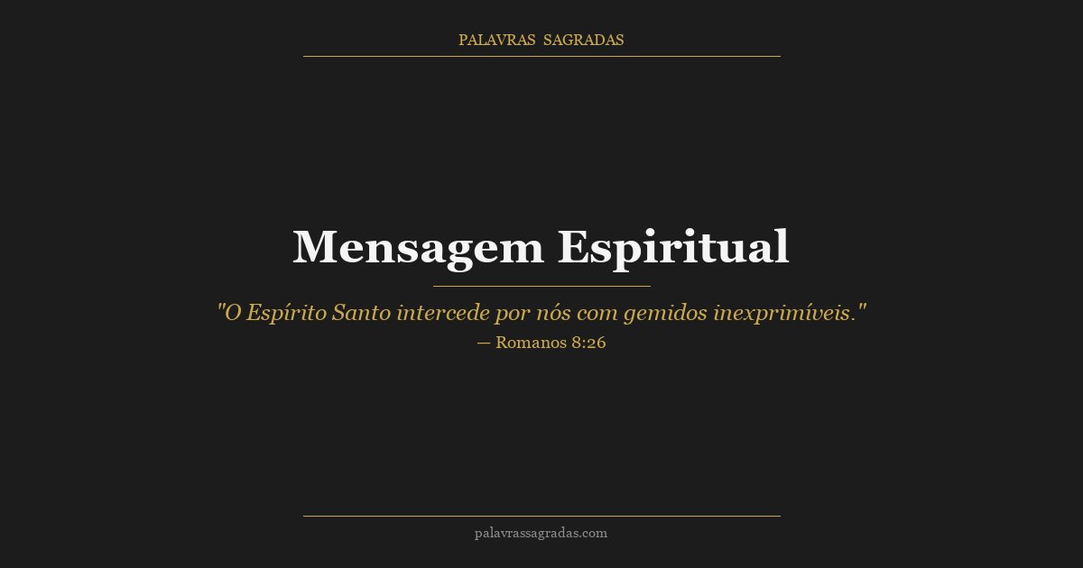 Ilustração do artigo: Mensagem Espiritual para Renovar as Forças