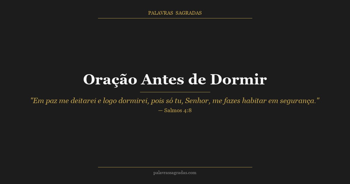 Ilustração do artigo: Oração Antes de Dormir: Descanse em Paz sob a Proteção de Deus