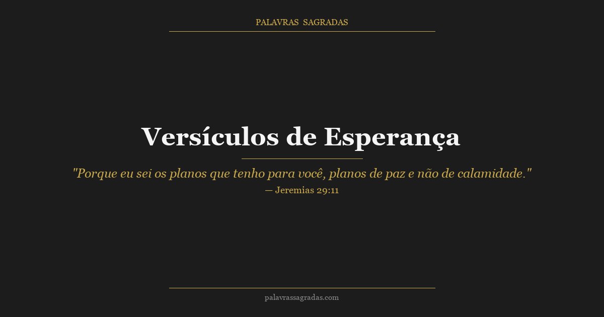 Ilustração do artigo: Versículos de Esperança para Renovar a Alma